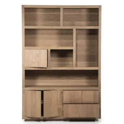 A-Meubel Kabinet Helsinki - 150cm - Lightbruin - 96274