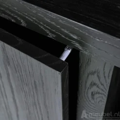 A-Meubel Kabinet Helsinki - 120cm - Zwart - 95723