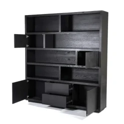 A-Meubel Kabinet Helsinki - 200cm - Zwart - 95726