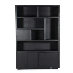 A-Meubel Kabinet Helsinki - 150cm - Zwart - 95725