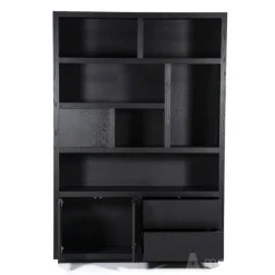 A-Meubel Kabinet Helsinki - 150cm - Zwart - 95725