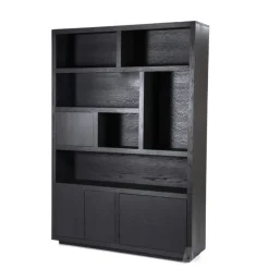 A-Meubel Kabinet Helsinki - 150cm - Zwart - 95725