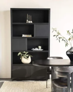 A-Meubel Kabinet Helsinki - 120cm - Zwart - 95724