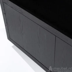 A-Meubel Kabinet Helsinki - 120cm - Zwart - 95724