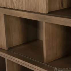 A-Meubel Kabinet Milo - 180cm - Bruin - 96211