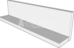 A-Meubel Muurplank Emmen