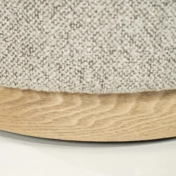 A-Meubel Poef Avah Small - Taupe Mantz - 96300