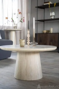 A-Meubel Salontafel Aime - 70cm - Beige - 95739