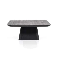 A-Meubel Salontafel Aron Vierkant - Zwart - 95770