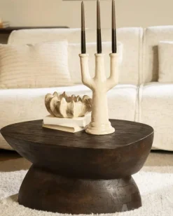 A-Meubel Salontafel Cobble - Bruin - 230286