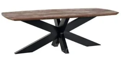 A-Meubel Salontafel Deens Ovaal Naturel