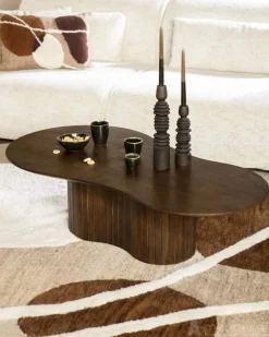 A-Meubel Salontafel Jordy - 130cm - Bruin - 96152