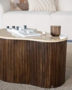 A-Meubel Salontafel Mari - 70x47x38cm - 95749