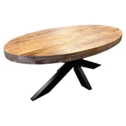 A-Meubel Salontafel Ovaal Hout & Harmonie