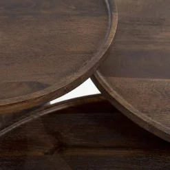 A-Meubel Salontafel Ron 66x39 - Bruin - 95652