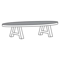 A-Meubel Salontafel TOV13-K Emmen