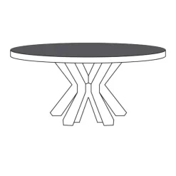 A-Meubel Salontafel TRO9-MML Emmen