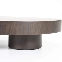 A-Meubel Salontafels Bobbie - 150cm - Zwart/Bruin - 95977