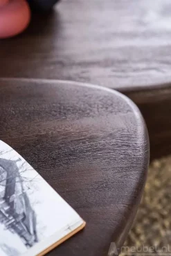 A-Meubel Salontafels Mila - 70cm - Bruin - 95812