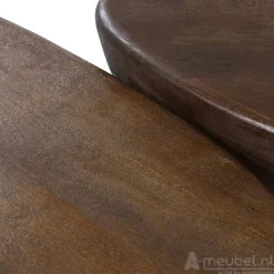 A-Meubel Salontafels Mila - 70cm - Bruin - 95812