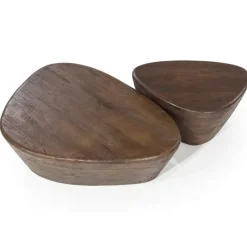 A-Meubel Salontafels Mila - 107cm - Bruin - 95814