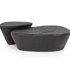 A-Meubel Salontafels Mila - 107cm - Zwart - 95815