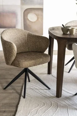 A-Meubel Stoel Connor - Mosterd Donna - 96343