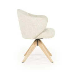 A-Meubel Stoel Connor Naturel - Beige Donna - 96344