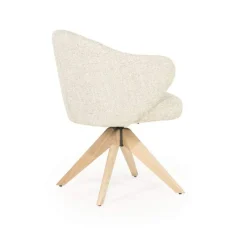 A-Meubel Stoel Connor Naturel - Beige Donna - 96344