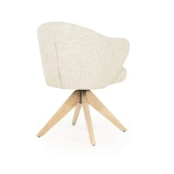 A-Meubel Stoel Connor Naturel - Beige Donna - 96344