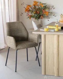 A-Meubel Stoel Indy - Mosterd Donna - 96338