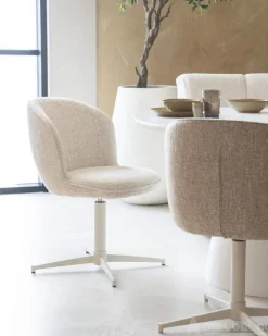 A-Meubel Stoel Molly - Beige Donna - 96326