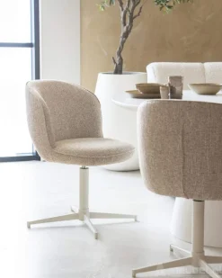 A-Meubel Stoel Molly - Taupe Donna - 96327