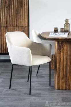 A-Meubel Stoel Paul - Taupe Linea - 95887