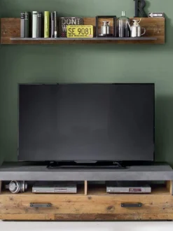 A-Meubel TV meubel + wandplank IJzendijke