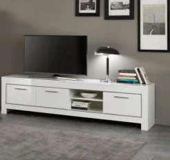 A-Meubel TV meubel Groot Marknesse Wit