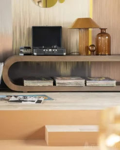 A-Meubel TV-Cabinet Elora - Bruin - 240129