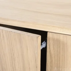 A-Meubel TV-Meubel Harvey 4-deurs - Naturel - 96126