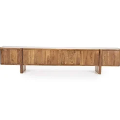 A-Meubel TV-Meubel Julian 6-deurs - Bruin - 95908