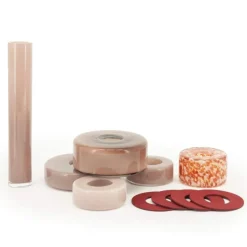 A-Meubel Vaas Golas 17cm - Rood - 240232