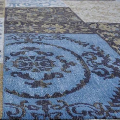 A-Meubel Vloerkleed Dalyan Lichtblauw