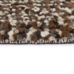 A-Meubel Vloerkleed Helsinki Wit/Bruin