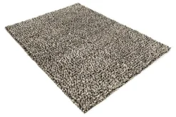 A-Meubel Vloerkleed Helsinki Wit/Zwart