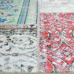 A-Meubel Vloerkleed Novum Patch Multi