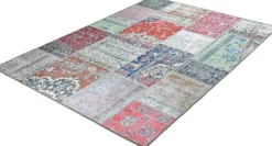 A-Meubel Vloerkleed Novum Patch Multi