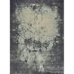 A-Meubel Vloerkleed Oracle Grijs-Groen