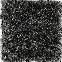 A-Meubel Vloerkleed Porto Zwart-Grijs