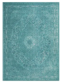 A-Meubel Vloerkleed Tabriz Aqua
