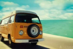 A-Meubel VW van beach