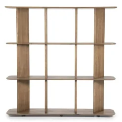 A-Meubel Wandkast Ty - Bruin - 96223